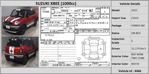 Suzuki Xbee 2021 for Sale