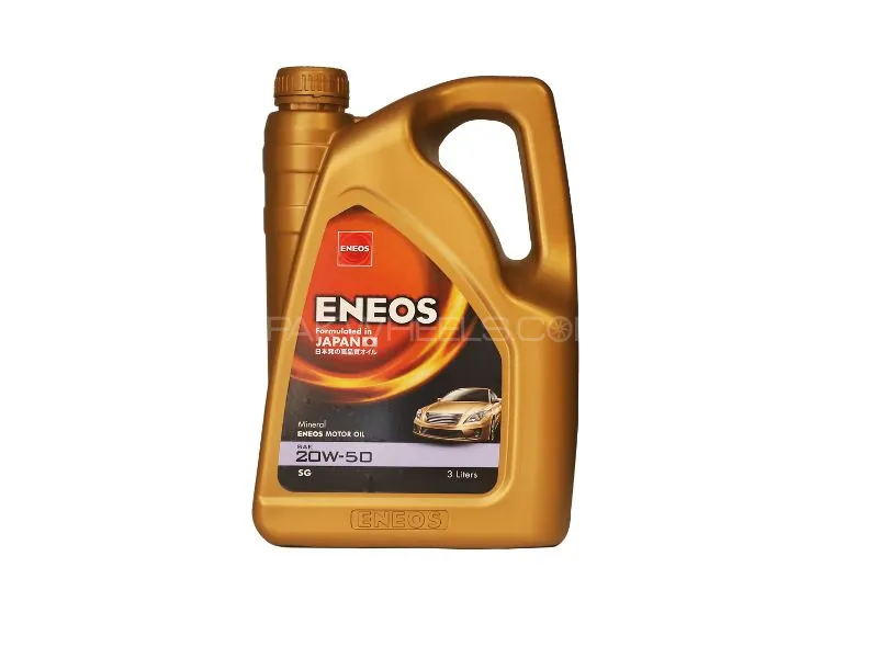  ENEOS SG 20W-50 Engine Oil - 3 Litre  Image-1
