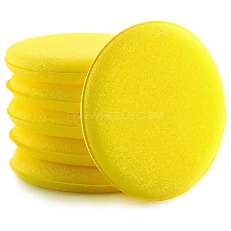 Car Wax Applicator Pad Foam Sponge - 6 in 1 Image-1
