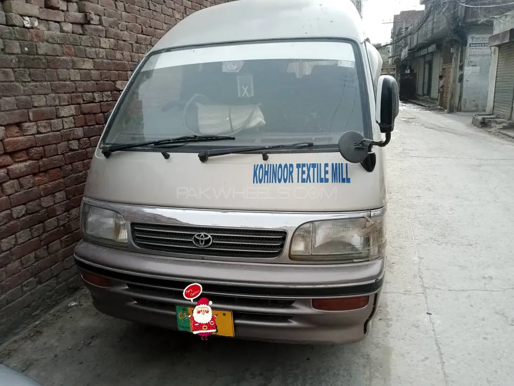 Toyota Hiace 1995 for Sale in Lahore Image-1