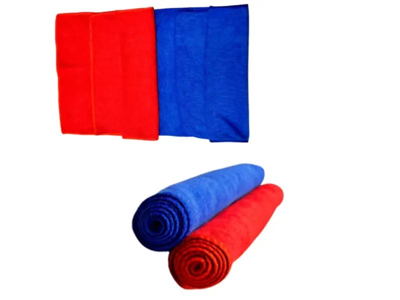 Microfiber Cleaning Cloth - Pack Of 2 - 30 x 60 360 GSM Image-1
