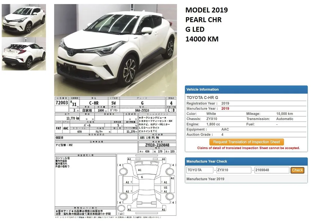 Toyota C-HR 2019 for Sale in Karachi Image-1