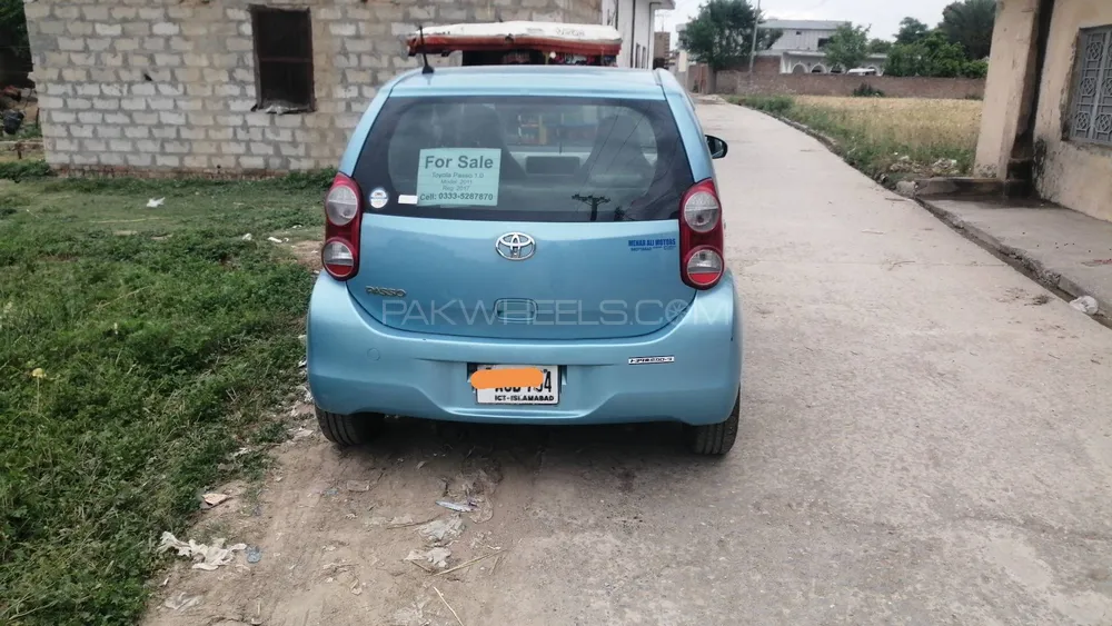 Toyota Passo 2011 for sale in Islamabad