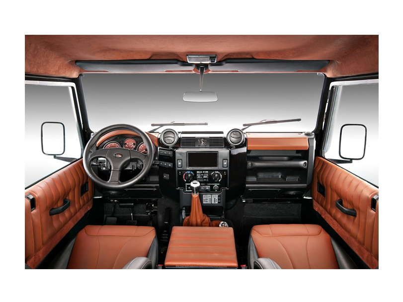 Land Rover Defender Interior Dashboard