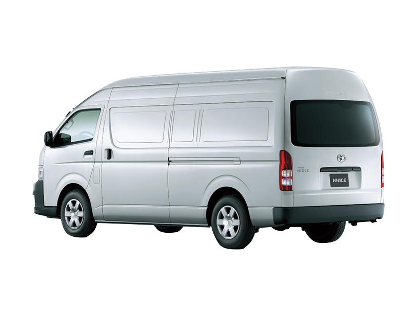 Toyota Hiace Exterior Rear Side View