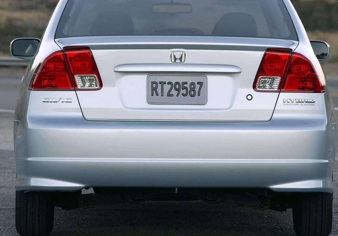 Honda Civic Hybrid Exterior Rear End