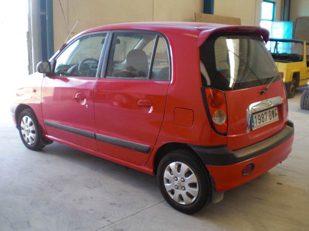 Hyundai Santro Exterior Rear View