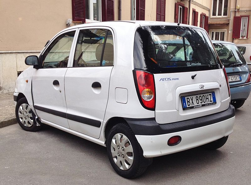 Hyundai Santro Exterior Rear End