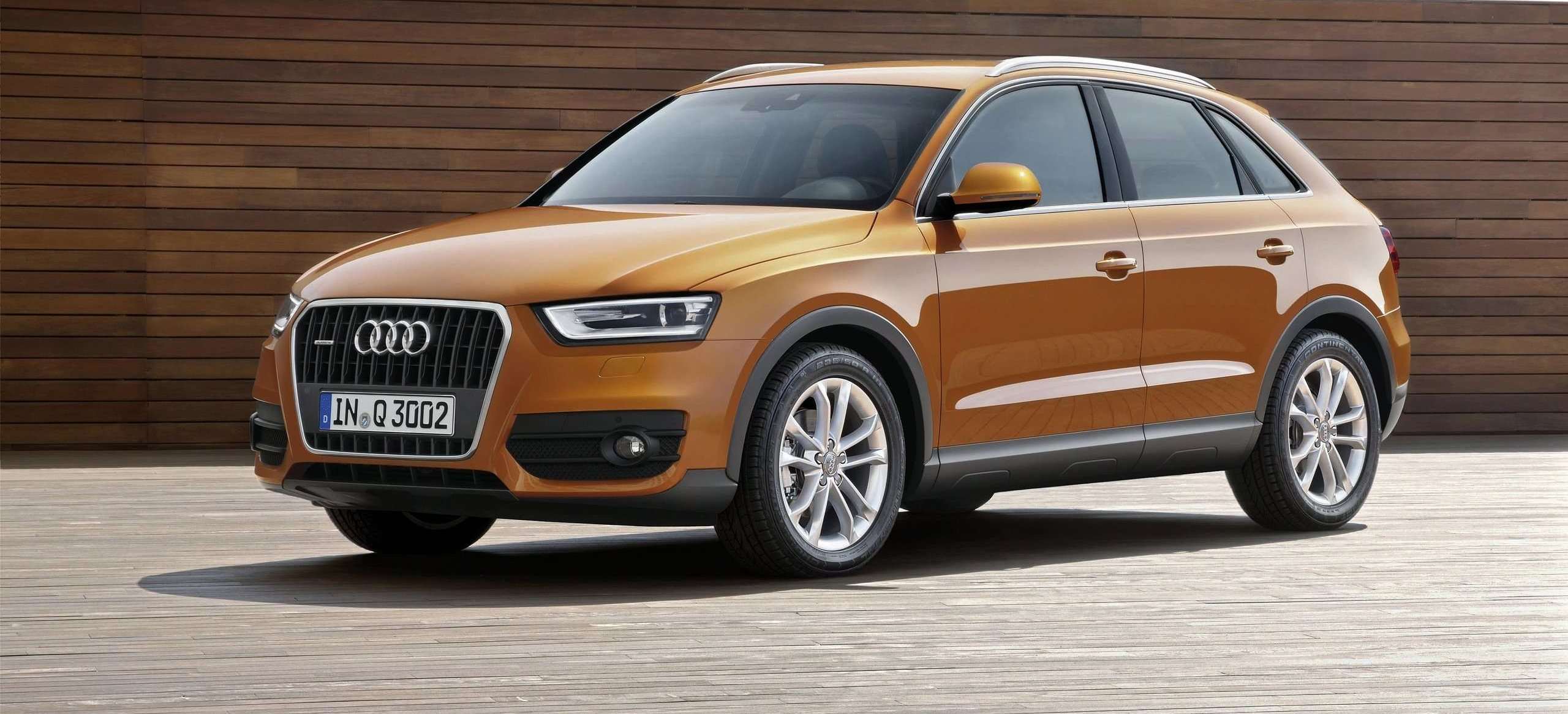 Audi Q3 Exterior Front Side View