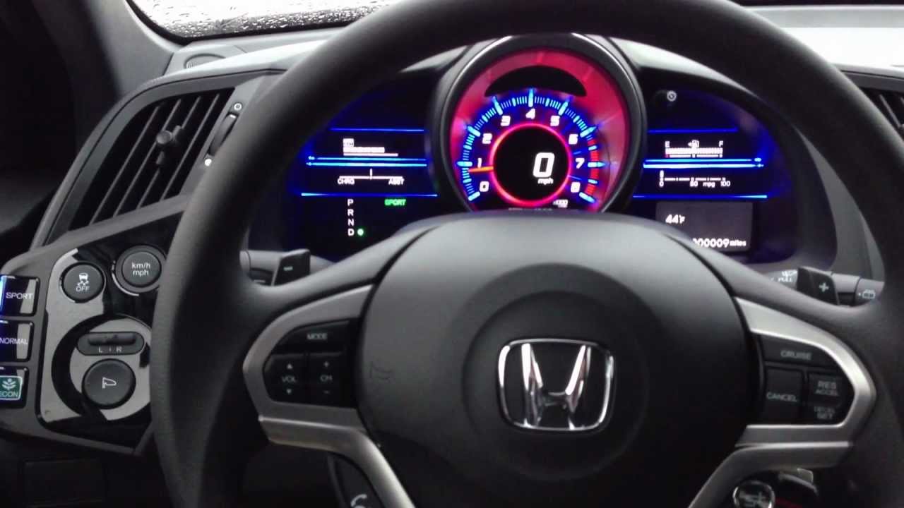 Honda CR-Z Sports Hybrid Interior Steering Wheel/Cluster