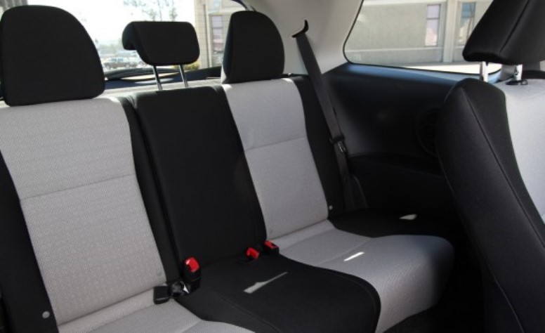 Toyota Vitz 2nd Generation Interior Rear Cabin