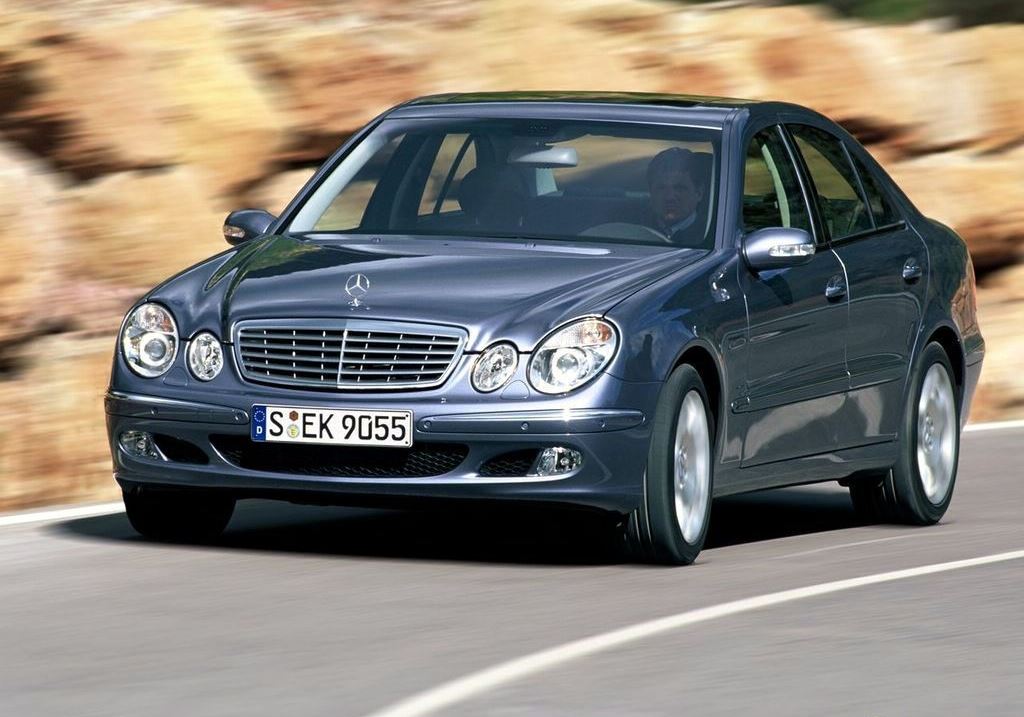 Mercedes Benz E Class 3rd (W211) Generation Exterior Front Side View