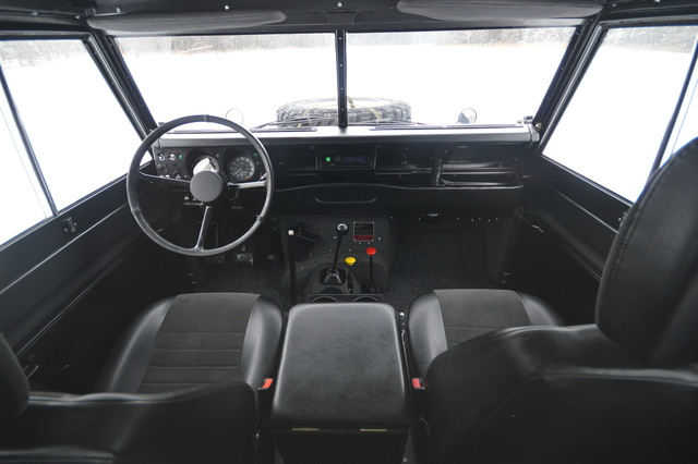 Land Rover Defender Interior Dashboard