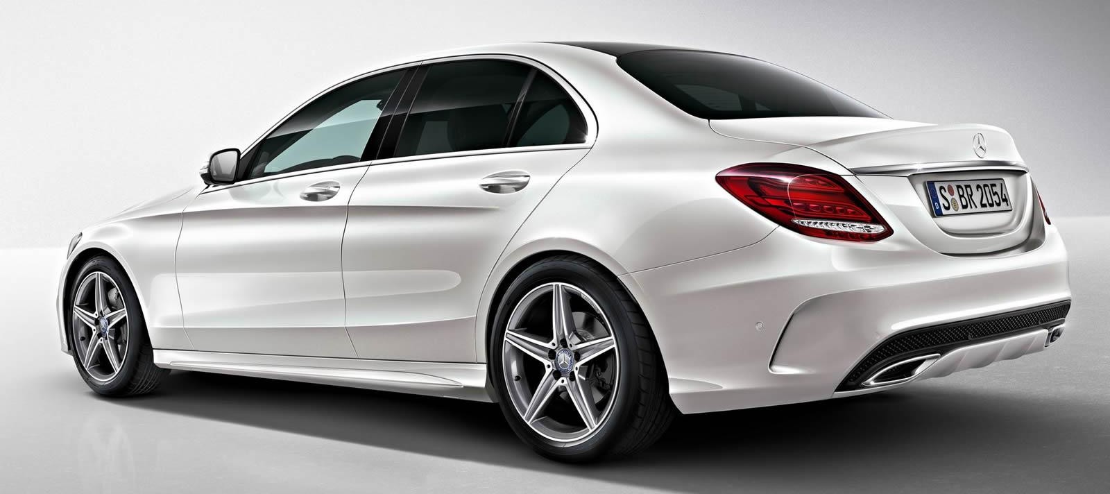 Mercedes Benz C Class 4th (W205) Generation Exterior Rear Side View