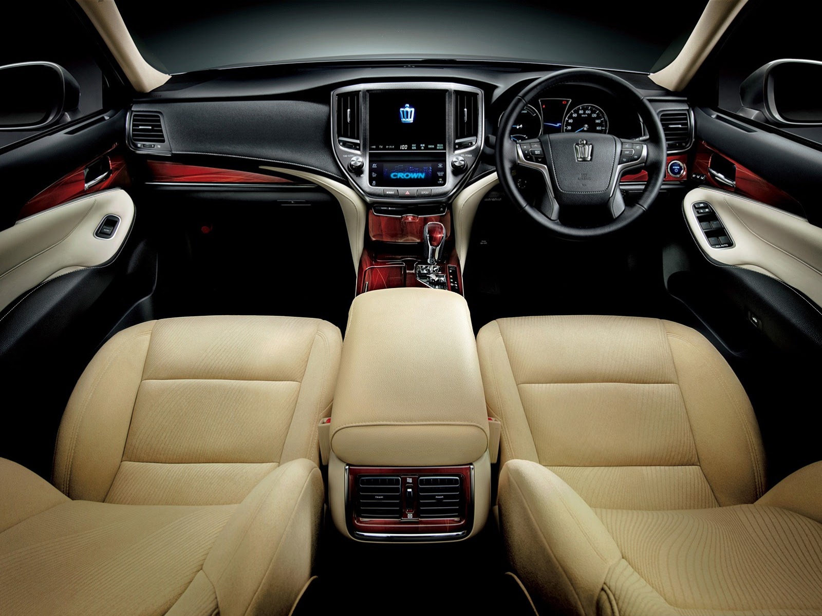 Toyota Crown Interior Dashboard - Front Cabin