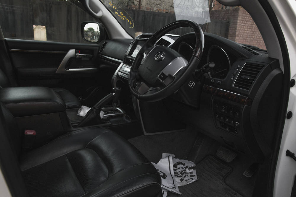 Toyota Land Cruiser Interior Dashboard