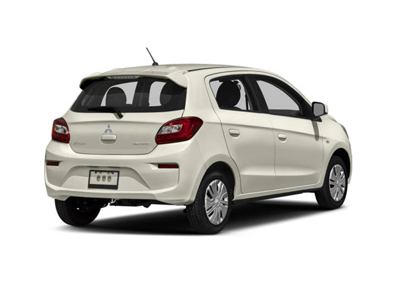 Mitsubishi Mirage Exterior Facelifted Rear View