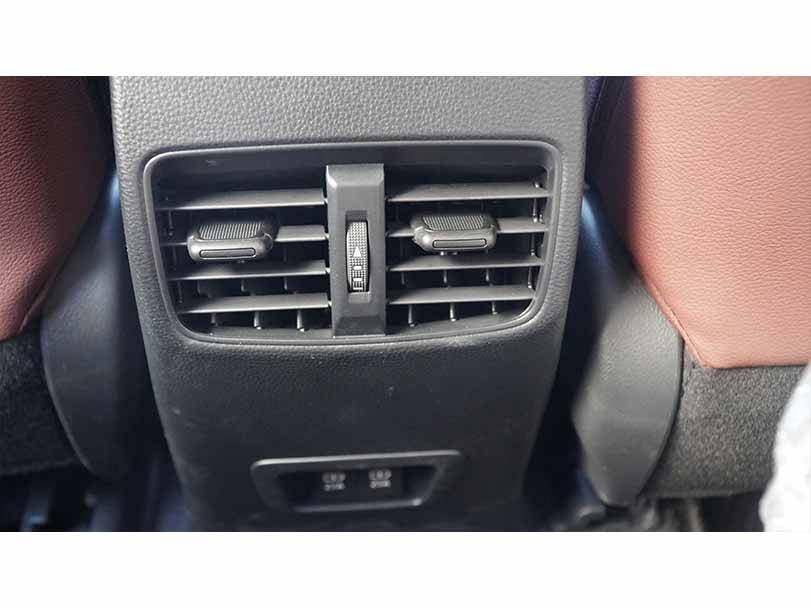 Toyota Corolla Cross Interior Rear AC Vents