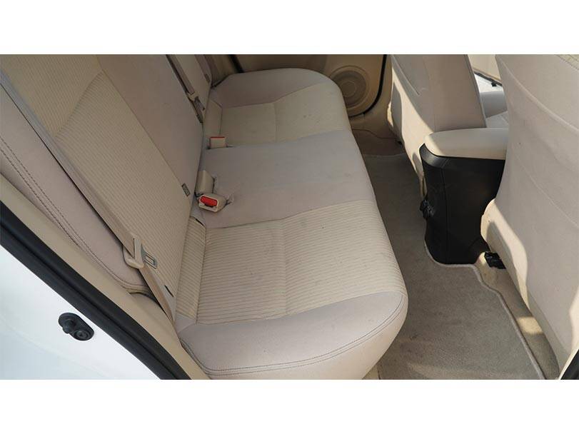Toyota Yaris Interior Rear Seats