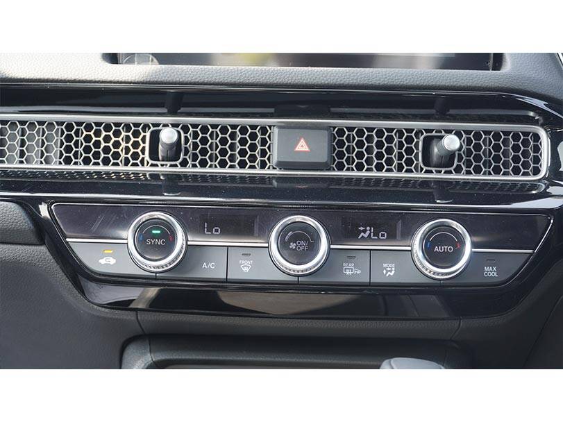 Honda Civic 2024 Interior AC Controls