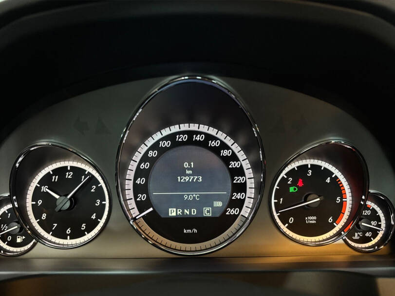Mercedes Benz E Class Coupe Interior 