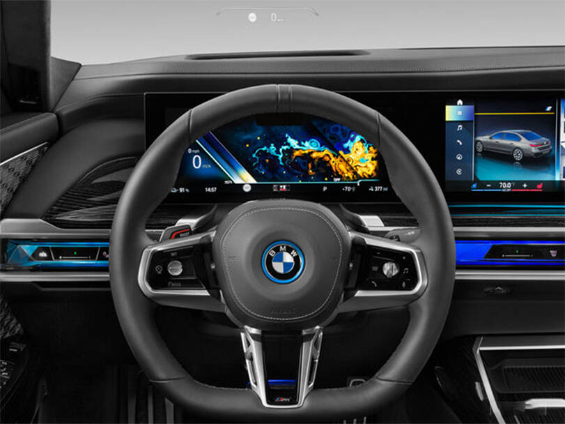 بی ایم ڈبلیو 7 سیریز Interior Steering Wheel