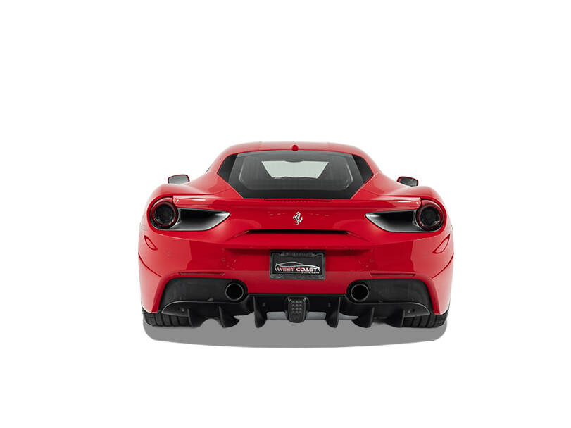 Ferrari 488 Exterior Back View
